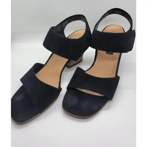 Paul Green München Women US Size 7.5 UK5 Strappy Suede Sandals Made in Austria✨ - Picture 1 of 16